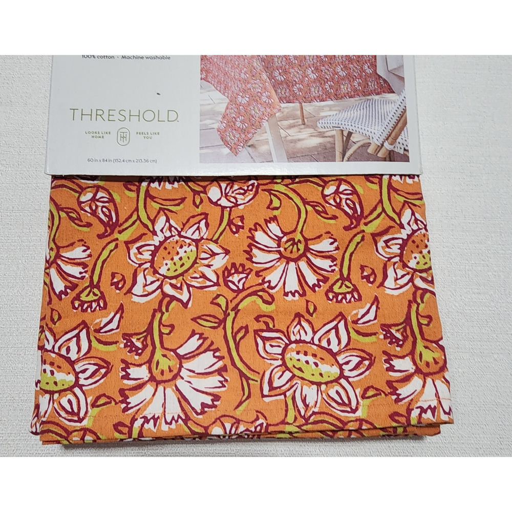 Threshold rectangular tablecloth 60''x 84'' - Picture 4 of 6